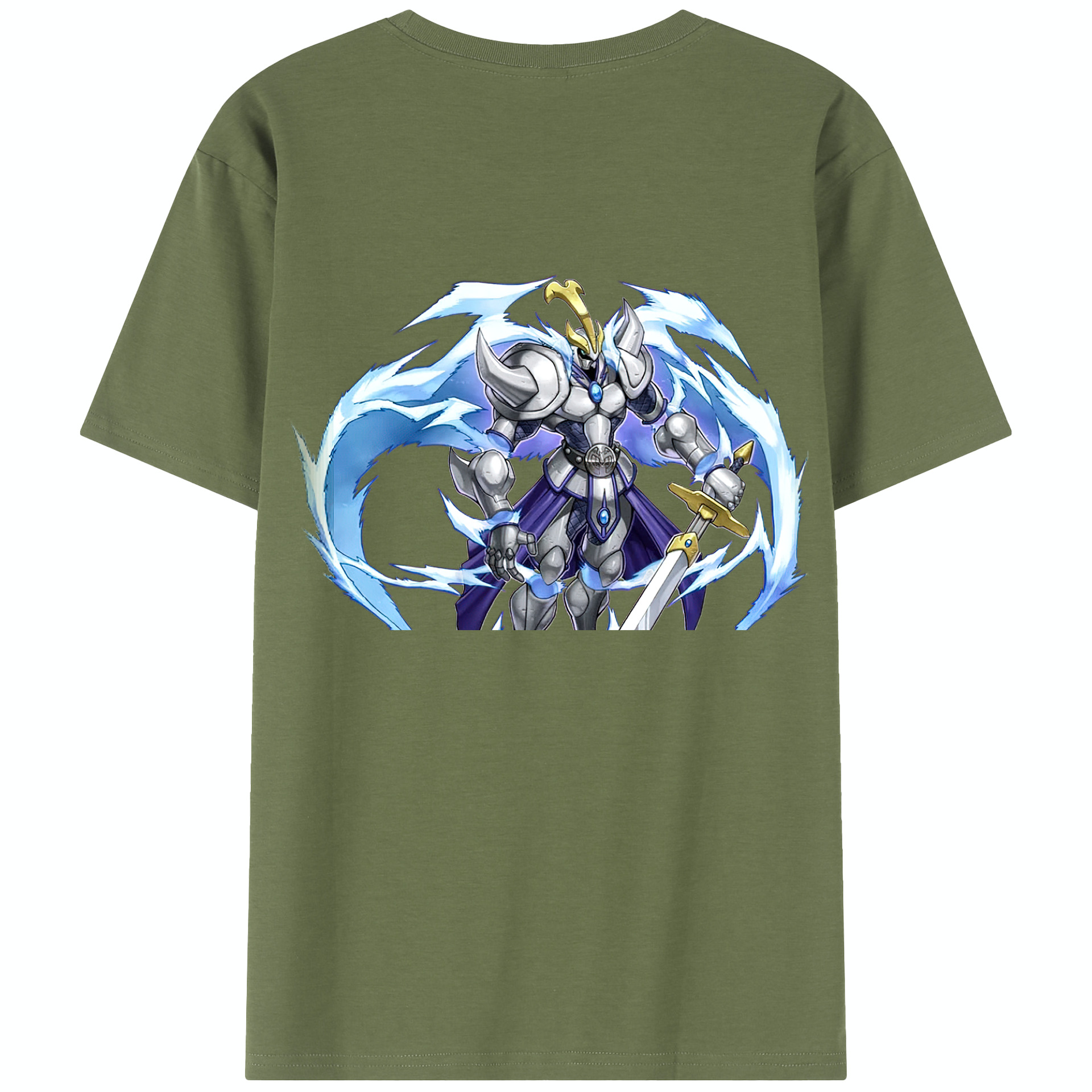 （画像用） 遊☆戯☆王 Yu-Gi-Oh! 綿100％半袖Tシャツ（背面プリント）